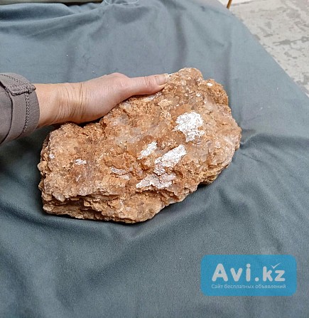 Коллекционный Эвапорит (минерал) 27х18х5 см Алматы - изображение 1