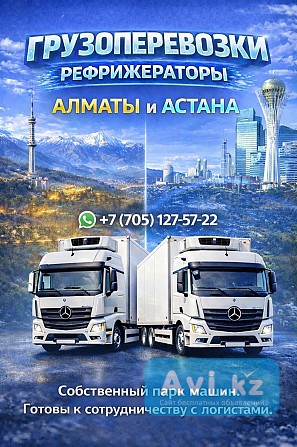 Температурные перевозки Алматы – Астана – Алматы Алматы - изображение 1