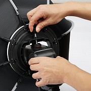 Софтбокс портативный для вспышек 55см, 65см диаметр доставка из г.Алматы