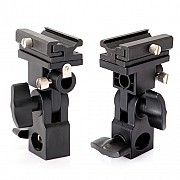 Держатель крепление адаптер для вспышки/лампочки и зонта доставка из г.Алматы