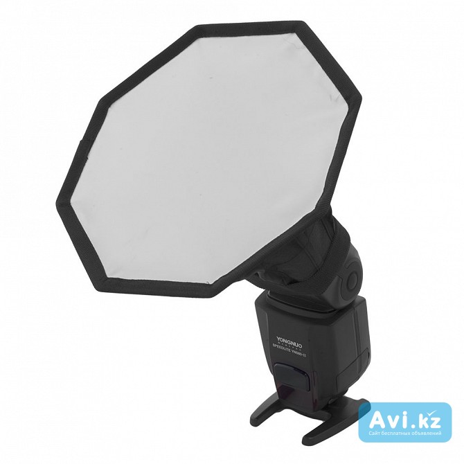 Софтбоксы рассеиватели диффузоры колпачки для накамерной вспышки Алматы - изображение 1