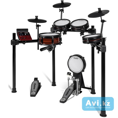 Электронная ударная установка Alesis Nitro Pro из 8 предметов Алматы - изображение 1