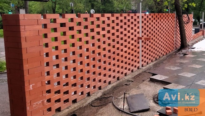 Кладка кирпича, блоков, облицовка под ключ: Алматы, Конаев. Гарантия Алматы - изображение 1