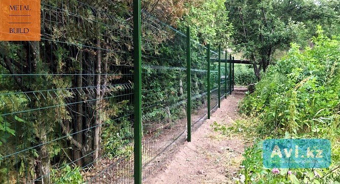 3d-заборы, евро сетки и панели под ключ: Алматы, Конаев. Гарантия Алматы - изображение 1