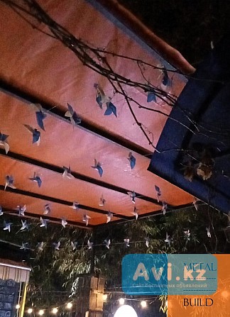 Тенты для террас, кафе под ключ: Алматы, Конаев. Гарантия Алматы - изображение 1