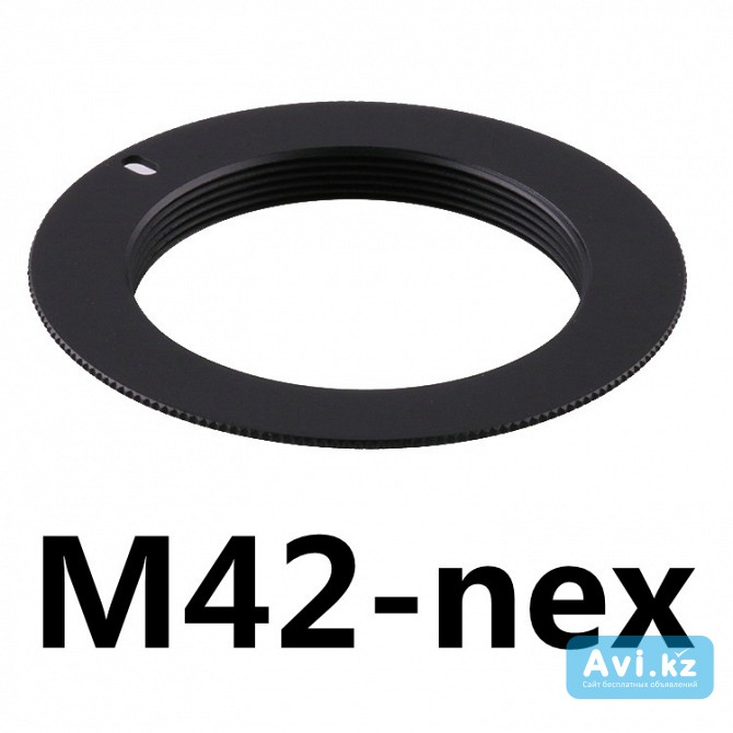 Адаптерs М42 переходное кольцо для Nikon, Canon, Sony, Minolta Алматы - изображение 1
