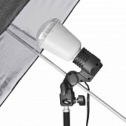 Держатель крепление адаптер для вспышки/лампочки и зонта доставка из г.Алматы