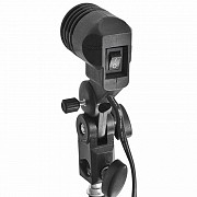 Держатель крепление адаптер для вспышки/лампочки и зонта доставка из г.Алматы