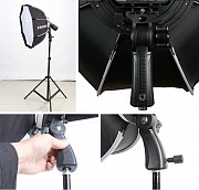 Софтбокс портативный для вспышек диаметр 55см, 65см доставка из г.Алматы