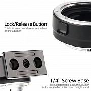 Адаптер переходник Ef-eos R новый для Canon камер и объективов доставка из г.Алматы