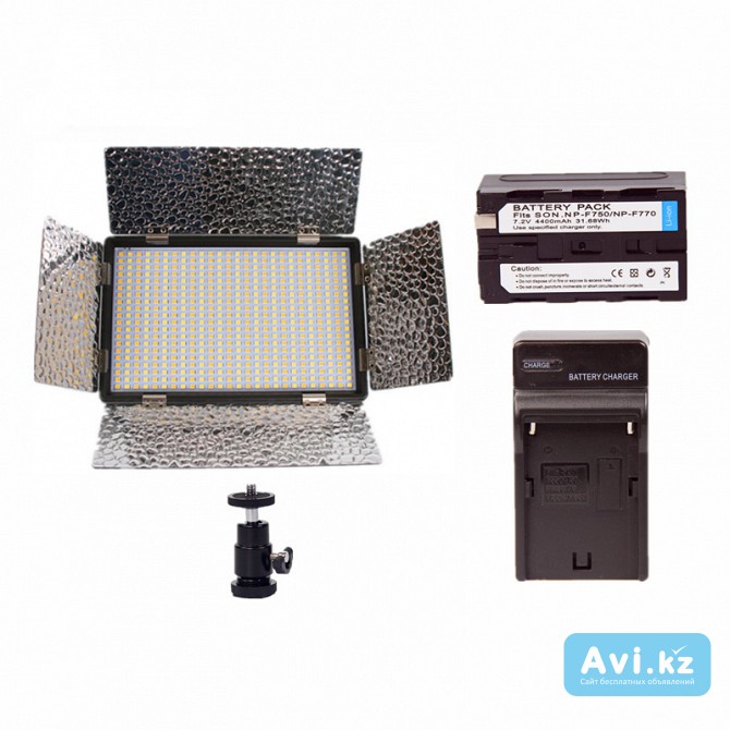 Видео свет 520 led лампочек для фото и видео съемок новый Алматы - изображение 1