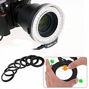 Вспышка кольцевая макро свет для макросъемки новая в упаковке доставка из г.Алматы