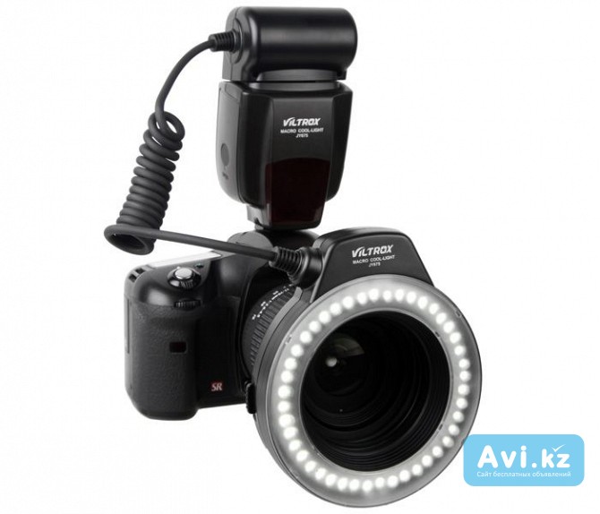 Вспышка кольцевая макро свет для макросъемки новая в упаковке Алматы - изображение 1