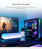 Беспроводной динамический микрофон Luucco Melo-s2 студийный звук новый доставка из г.Алматы