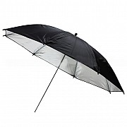 Зонт студийный серебряный, на просвет 84 см доставка из г.Алматы
