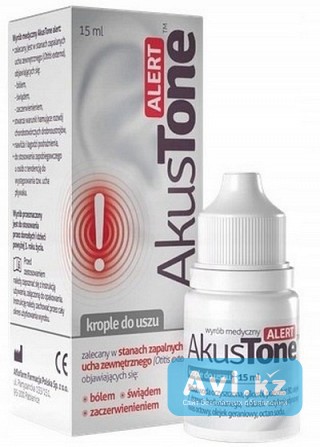 Akustone Alert 15 мл – уход и защита для ушей Алматы - изображение 1