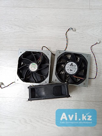 Вентиляторы кулеры 120 мм для ПК асиков скоростные б/у Алматы - изображение 1