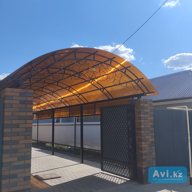 Навесы, авто навес, беседки, террасы Уральск - изображение 1