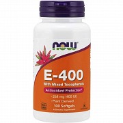 Now Vitamin E 400 IU – 100 капсул Жезказган
