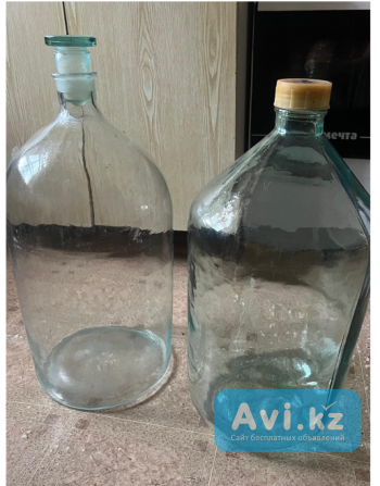 Бутыли стеклянные (сделано в Ссср) 20 л Риддер - изображение 1