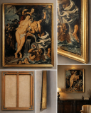 Картина большая 92×74 масло | классика Риддер