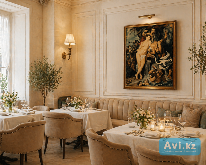 Картина большая 92×74 масло | классика Риддер - изображение 1