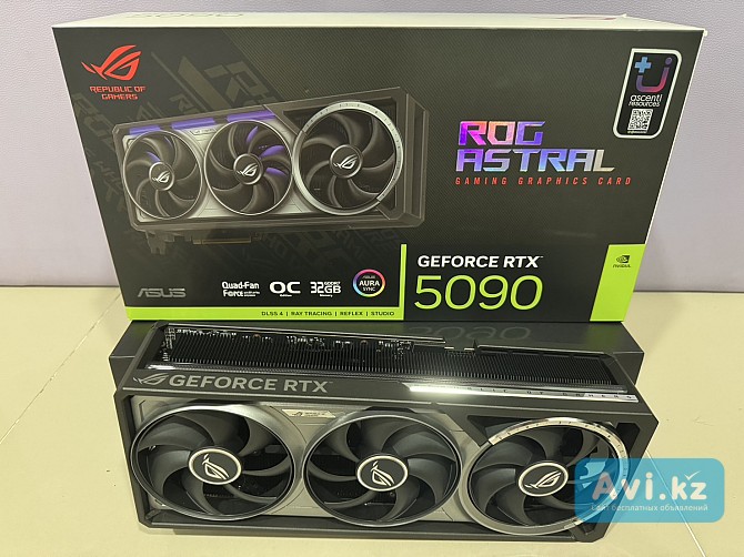Geforce Rtx 5090, Rtx 5080, Rtx 5070 Ti, Rtx 5070, Rtx 4090, Rtx 4080 Super, Rtx 4080, Rtx 4070 Ti Алматы - изображение 1