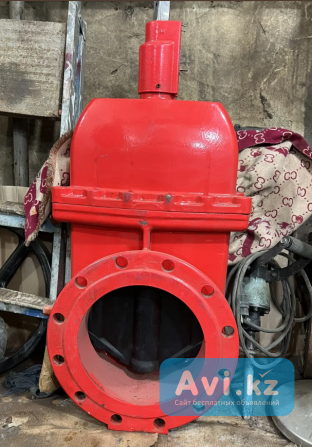 Задвижка чугунная с обрезиненным клином Гранар Kr14.02.300.16.ф/ф Dn300 Pn16 Алматы - изображение 1