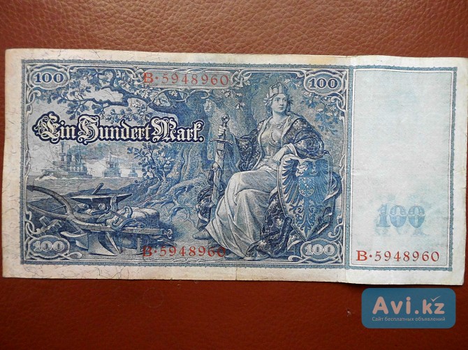 Германия 100 Марок 1910год Кокшетау - изображение 1
