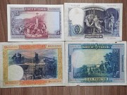 Испания 25 песет 1928 , 50 песет 1931 100 песет 1925 , 100 песет1928 - 1 шт 4000тг Кокшетау