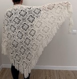 Шаль ручная работа Астана