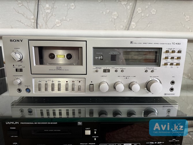 Stereo Cassette Deck Sony Tc-k80 Костанай - изображение 1