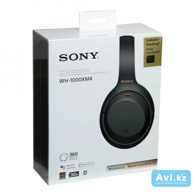 Беспроводные наушники Sony Wh-1000xm4 из Японии Алматы - изображение 1