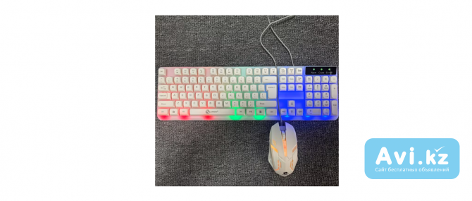 Проводной комплект клавиатуры и мыши Usb Актобе - изображение 1