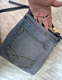 Новая женская джинсовая сумка 24х26см Алматы