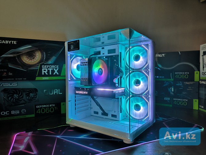 Игровой Core i5-12400f до 4.40ghz/ Ssd 1tb Rtx3060ti 8gb новый Алматы - изображение 1