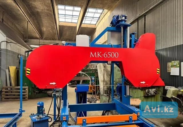 Пилорама ленточная МК 6500 Пэг (гидравлическая) Алматы - изображение 1