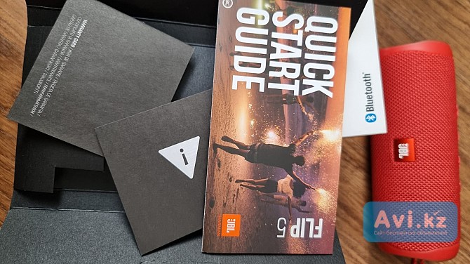 Колонка портативная jbl Flip 5 оригинал Конаев (Капшагай) - изображение 1