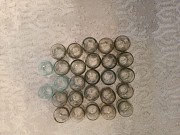 Банки лечебные стеклянные массажные кровоотсосные -комплект 27 штук. Торг Караганда