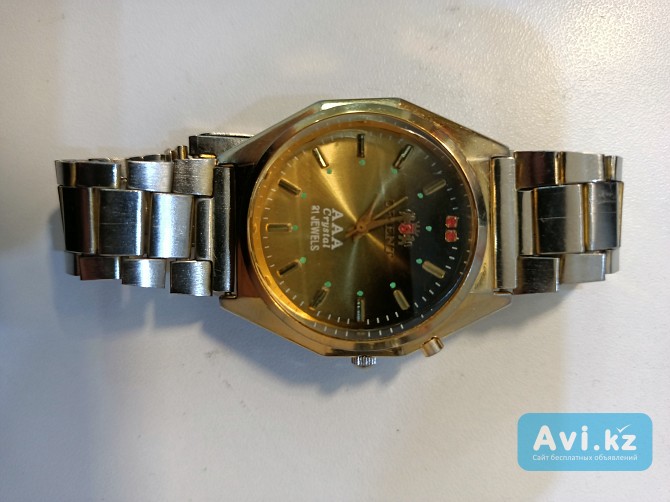 Продам наручные часы «orient Jgl Crystal Aaa Quartz».оригинал.торг.в отличном состоянии Караганда - изображение 1