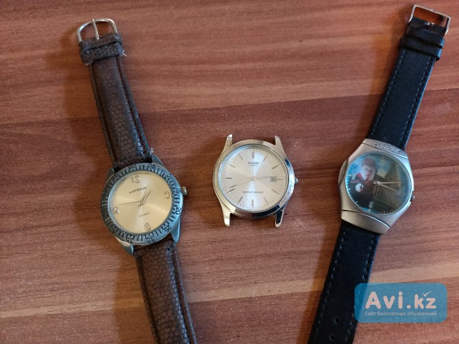 Продам наручные часы 3 штуки Casio, Harry Potter, Weinberger Quartz без батарейки Караганда - изображение 1
