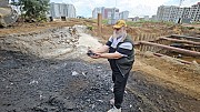Просеивающий ковш для грунта, торфа, компоста Актобе