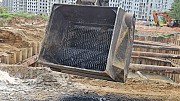 Просеивающий ковш. Торф, грунт, компост, кирпичи Семей