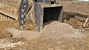 Просеивающий ковш. Торф, грунт, компост, кирпичи Семей