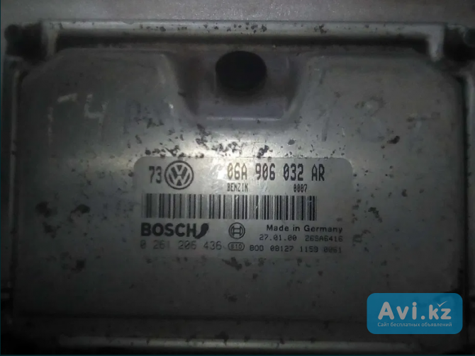 Эбу двигателя Гольф Vag 06a 906 032 Ar. Me7.5 Алматы - изображение 1