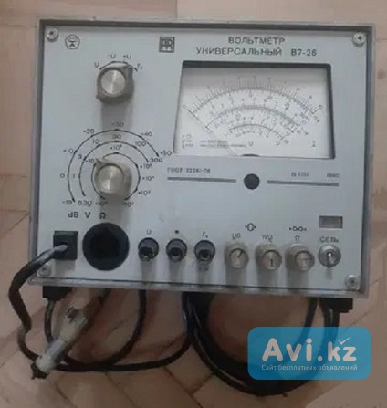Продам вольтметр универсальный В7-26, 1980 г.в Алматы - изображение 1