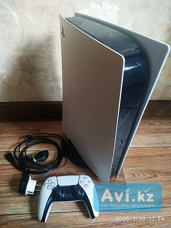 Прошитая ps5 + 40 игр Алматы - изображение 1