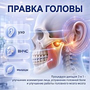 Перегрузка нервной системы. Поможет правка головы. Cranial adjustment Алматы