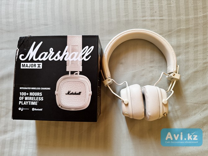 Marshall Major V Бежевый Павлодар - изображение 1