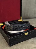 Эксклюзивный ремень из кожи крокодила (personal Tailor, Hk) Алматы